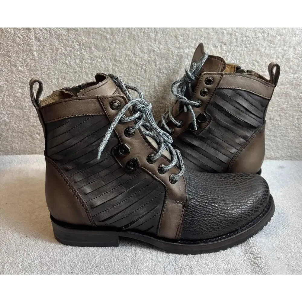 Cuadra Men Leather Boots - - Handmade by Cuadra Boots Size 7
